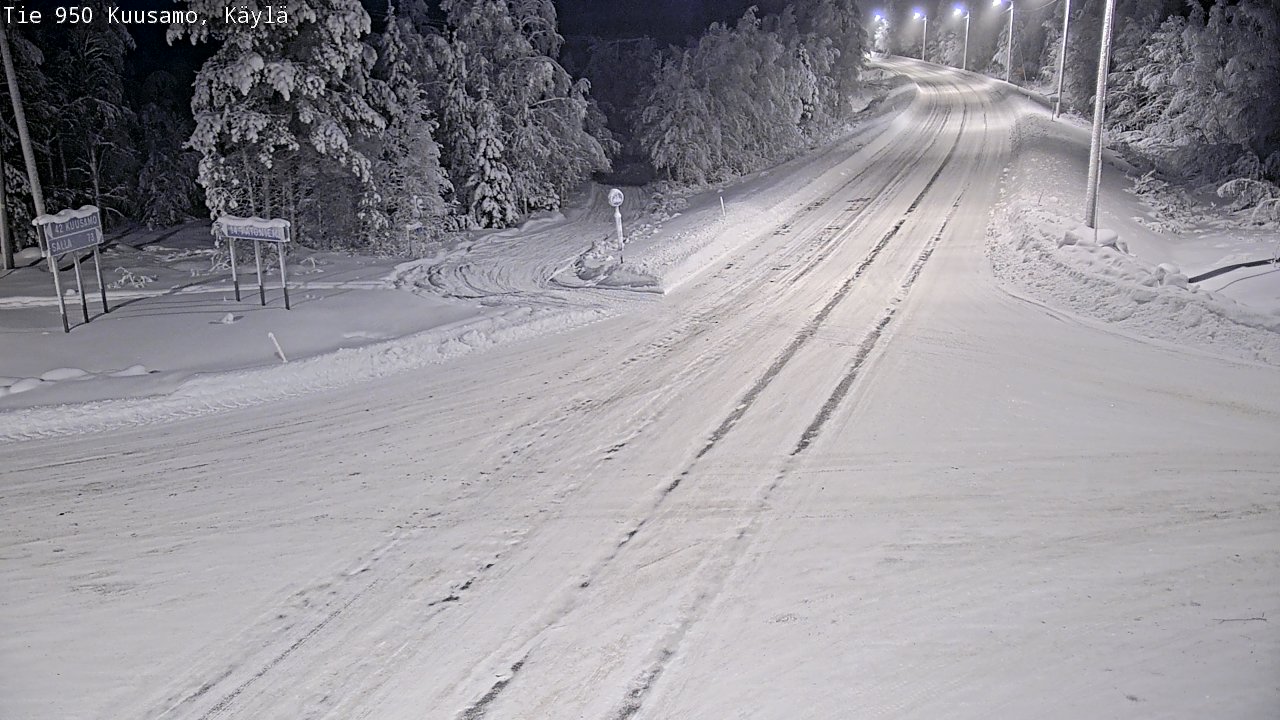 Kelikamerat Kuva Tie 950 Kuusamo, Käylä, Kuusamo, Pohjois-Pohjanmaa