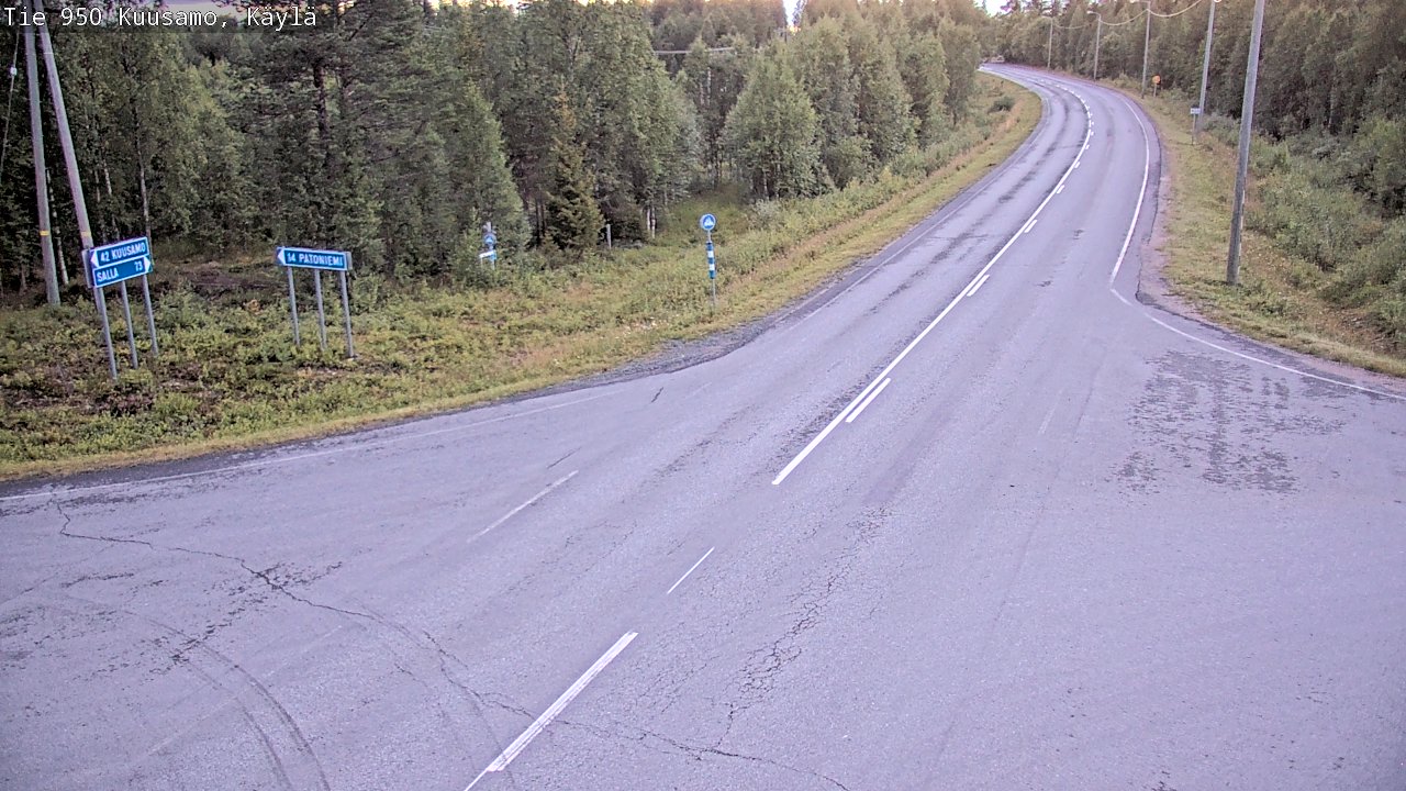 Kelikamerat Kuva Tie 950 Kuusamo, Käylä, Kuusamo, Pohjois-Pohjanmaa