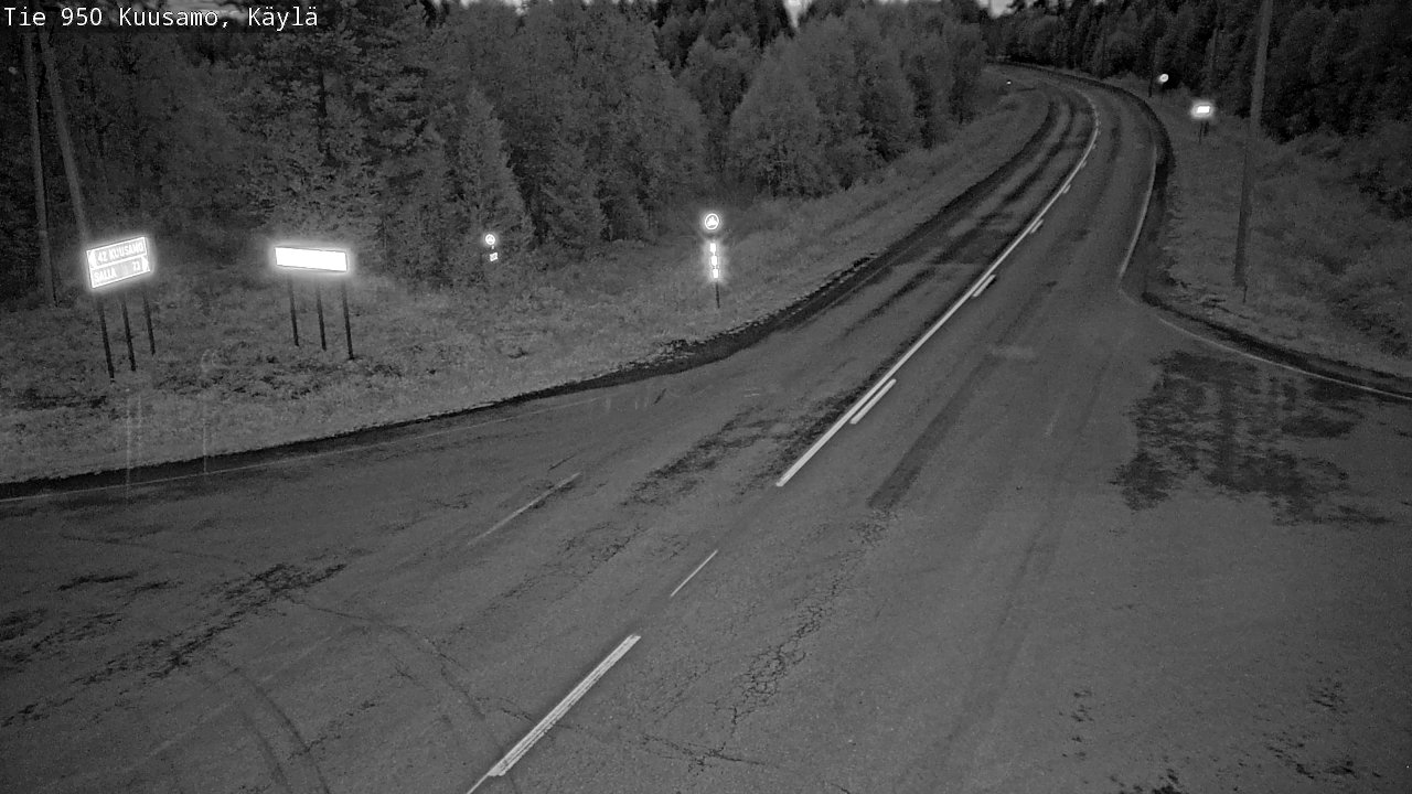 Kelikamerat Kuva Tie 950 Kuusamo, Käylä, Kuusamo, Pohjois-Pohjanmaa
