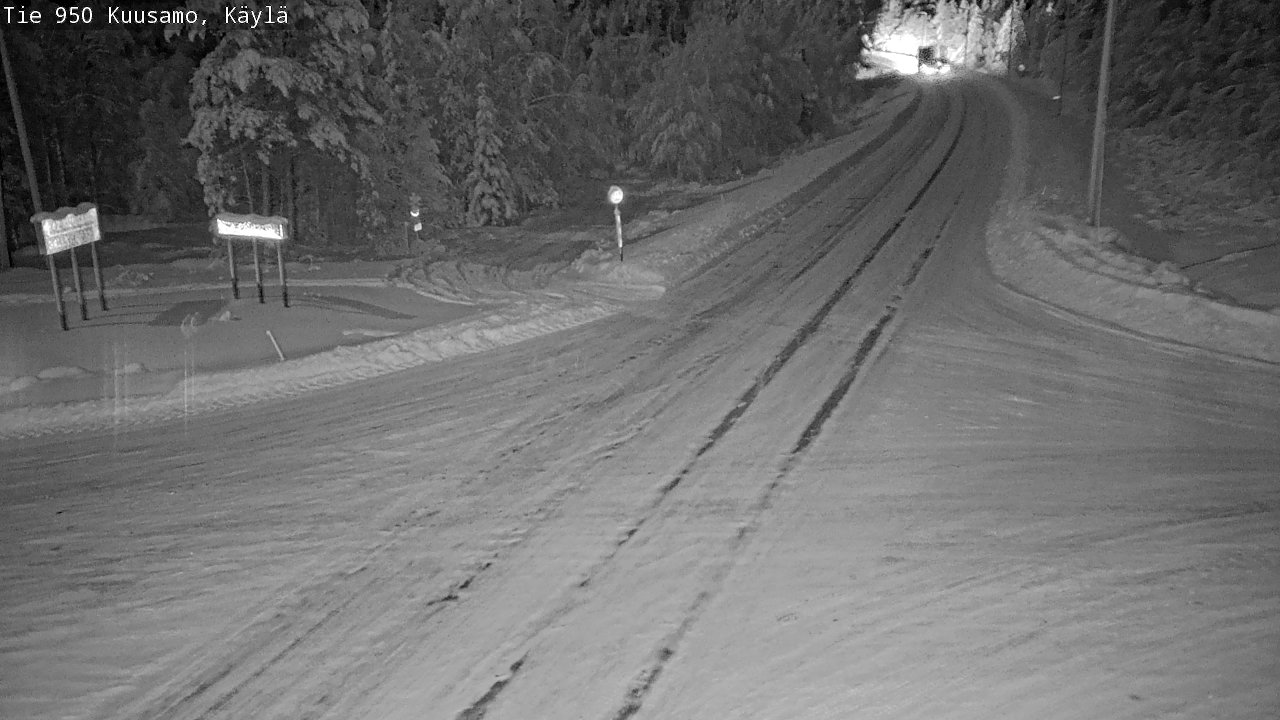 Kelikamerat Kuva Tie 950 Kuusamo, Käylä, Kuusamo, Pohjois-Pohjanmaa