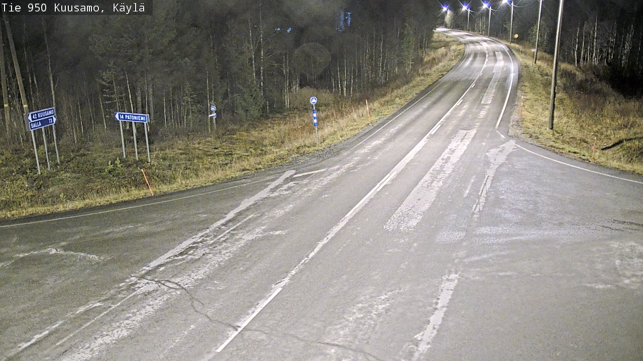 Kelikamerat Kuva Tie 950 Kuusamo, Käylä, Kuusamo, Pohjois-Pohjanmaa