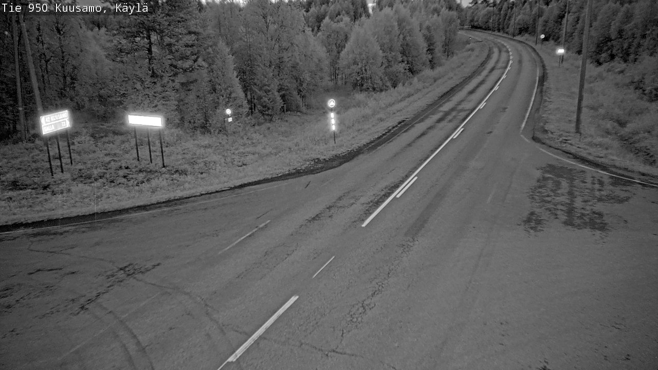 Kelikamerat Kuva Tie 950 Kuusamo, Käylä, Kuusamo, Pohjois-Pohjanmaa