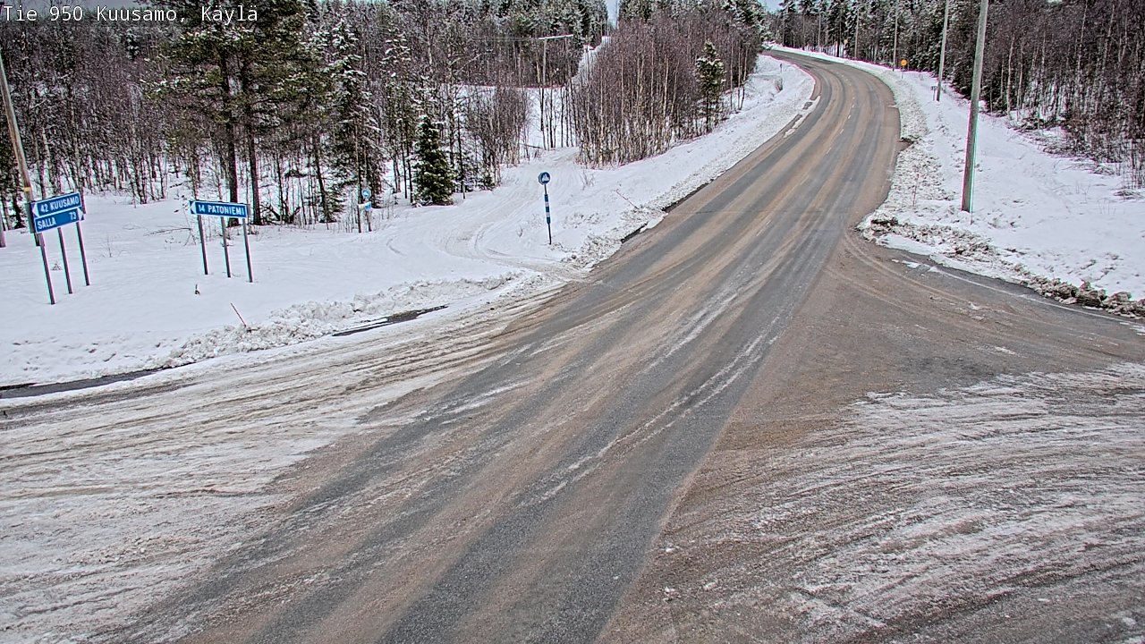 Kelikamerat Kuva Tie 950 Kuusamo, Käylä, Kuusamo, Pohjois-Pohjanmaa