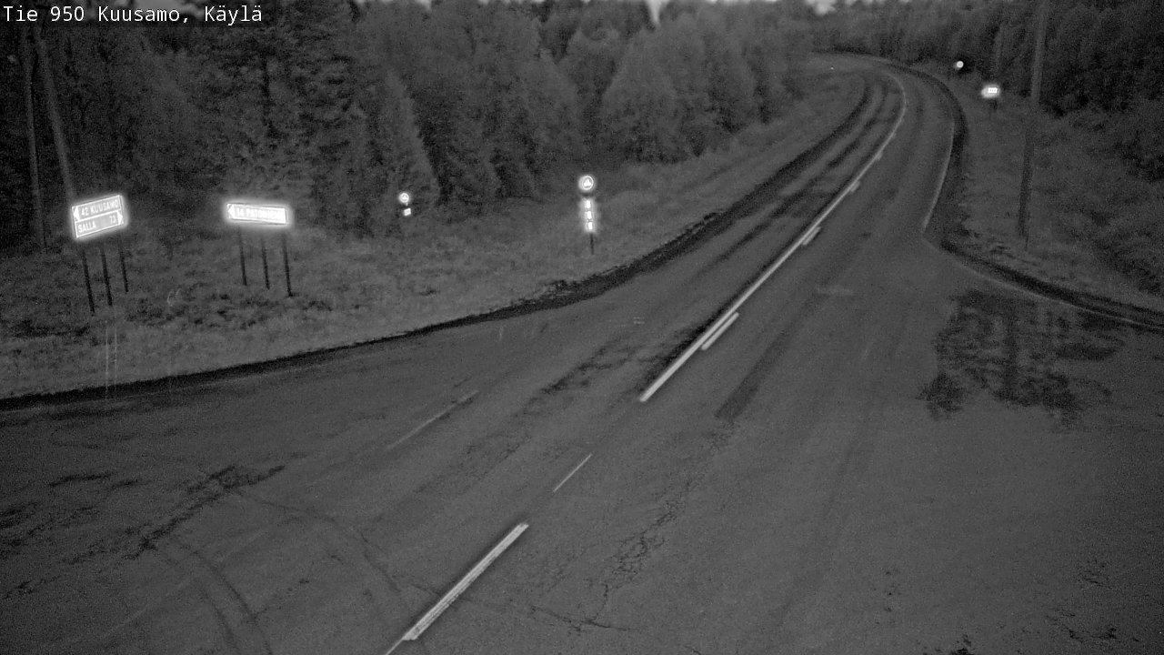 Kelikamerat Kuva Tie 950 Kuusamo, Käylä, Kuusamo, Pohjois-Pohjanmaa