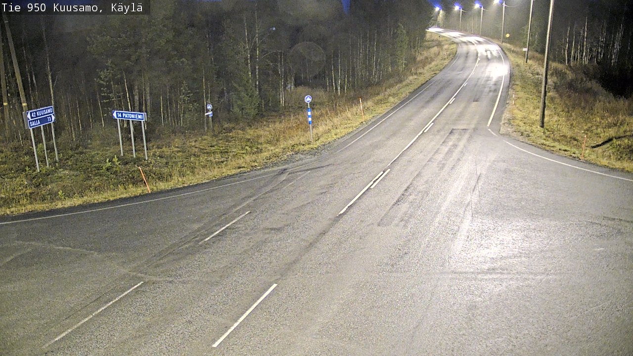 Kelikamerat Kuva Tie 950 Kuusamo, Käylä, Kuusamo, Pohjois-Pohjanmaa