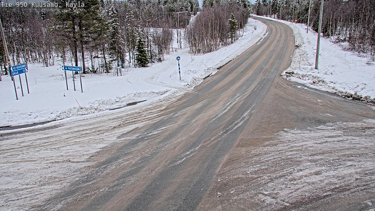 Kelikamerat Kuva Tie 950 Kuusamo, Käylä, Kuusamo, Pohjois-Pohjanmaa