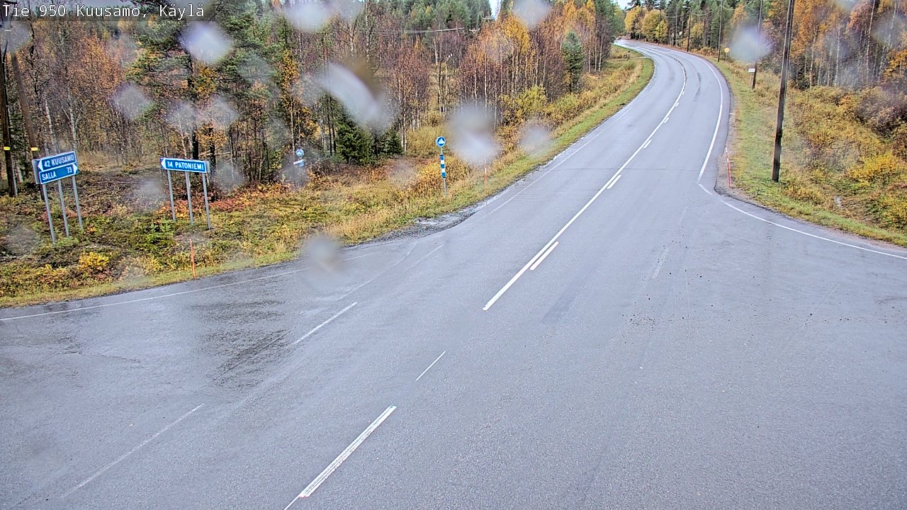 Kelikamerat Kuva Tie 950 Kuusamo, Käylä, Kuusamo, Pohjois-Pohjanmaa