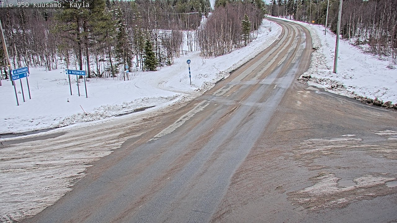 Kelikamerat Kuva Tie 950 Kuusamo, Käylä, Kuusamo, Pohjois-Pohjanmaa