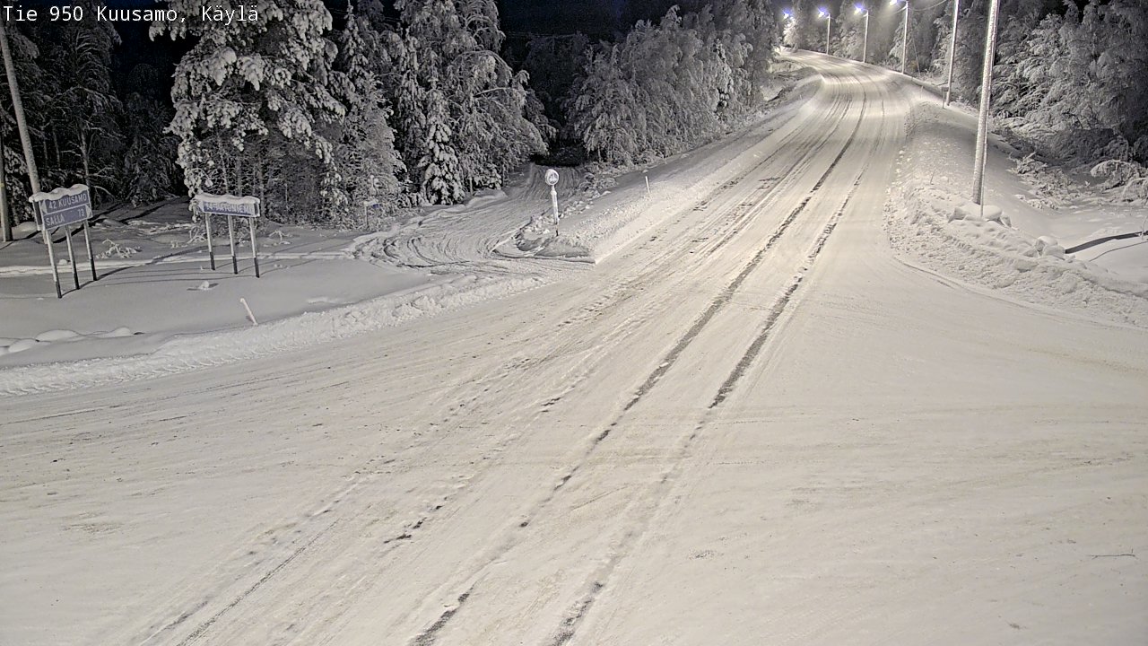 Kelikamerat Kuva Tie 950 Kuusamo, Käylä, Kuusamo, Pohjois-Pohjanmaa