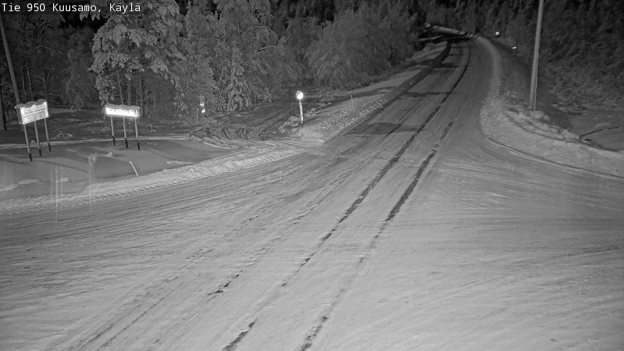 Kelikamerat Kuva Tie 950 Kuusamo, Käylä, Kuusamo, Pohjois-Pohjanmaa