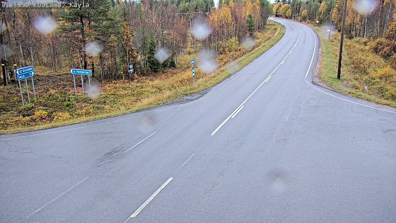 Kelikamerat Kuva Tie 950 Kuusamo, Käylä, Kuusamo, Pohjois-Pohjanmaa