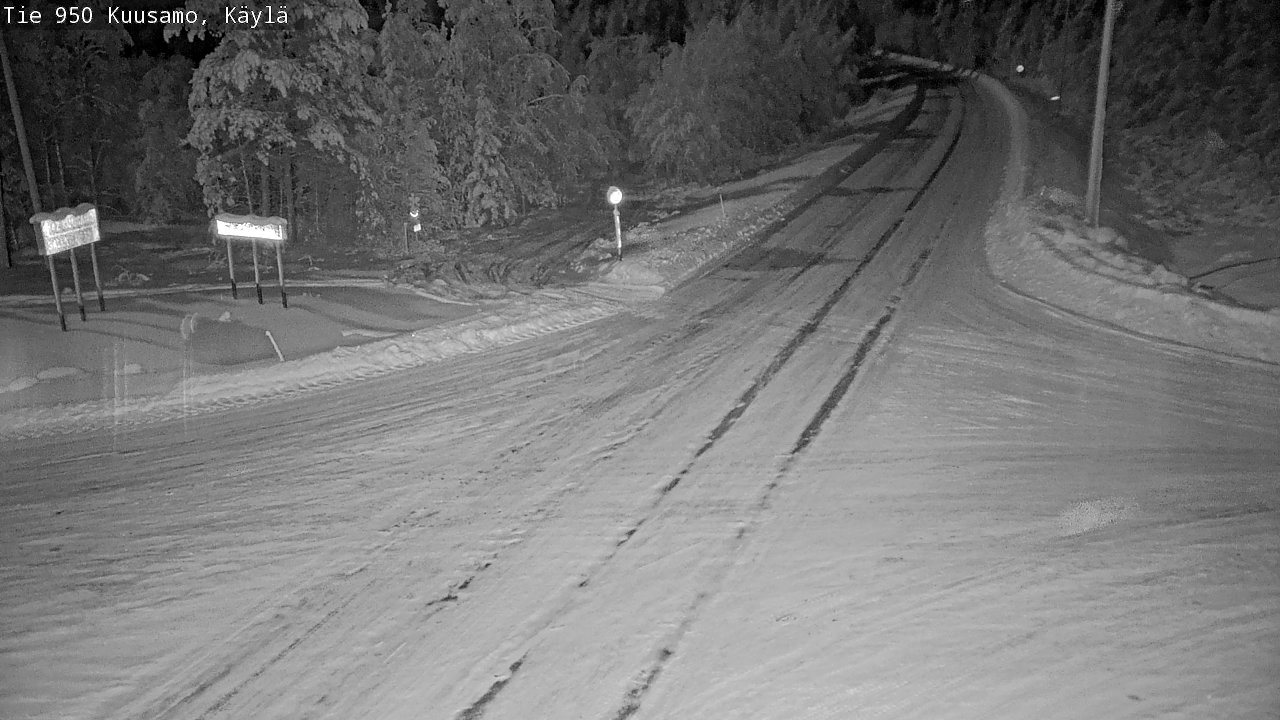Kelikamerat Kuva Tie 950 Kuusamo, Käylä, Kuusamo, Pohjois-Pohjanmaa