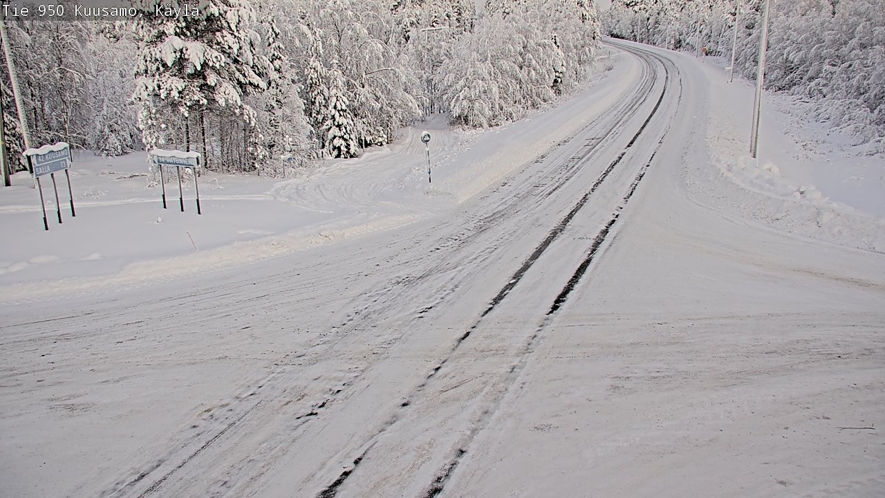 Kelikamerat Kuva Tie 950 Kuusamo, Käylä, Kuusamo, Pohjois-Pohjanmaa