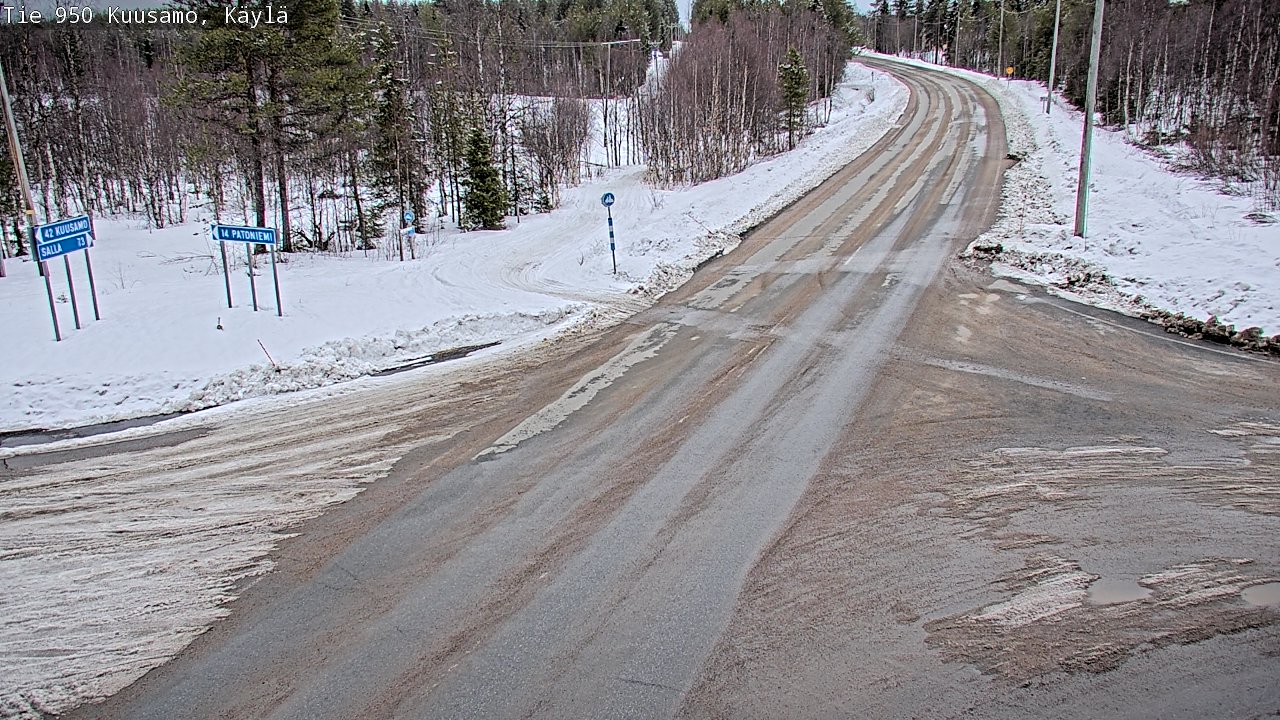 Kelikamerat Kuva Tie 950 Kuusamo, Käylä, Kuusamo, Pohjois-Pohjanmaa