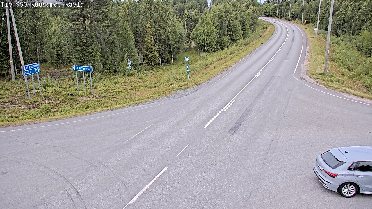 Kelikamerat Kuva Tie 950 Kuusamo, Käylä, Kuusamo, Pohjois-Pohjanmaa