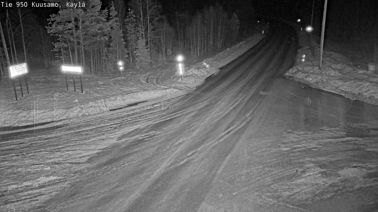 Kelikamerat Kuva Tie 950 Kuusamo, Käylä, Kuusamo, Pohjois-Pohjanmaa