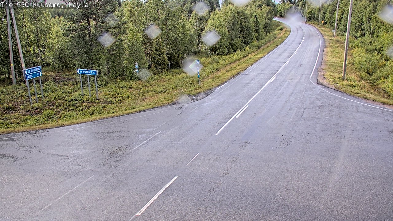 Kelikamerat Kuva Tie 950 Kuusamo, Käylä, Kuusamo, Pohjois-Pohjanmaa