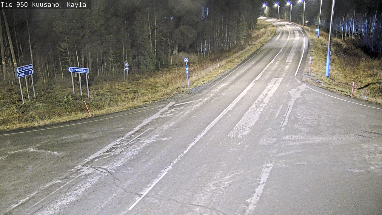 Kelikamerat Kuva Tie 950 Kuusamo, Käylä, Kuusamo, Pohjois-Pohjanmaa