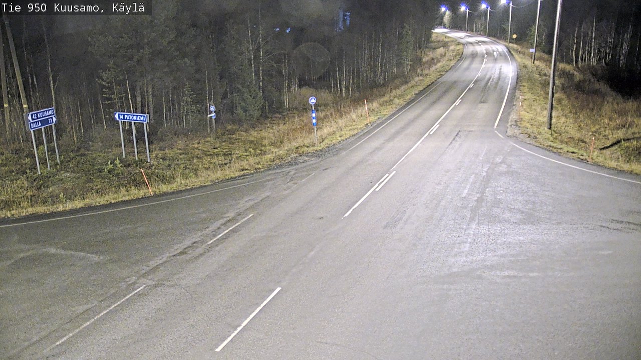 Kelikamerat Kuva Tie 950 Kuusamo, Käylä, Kuusamo, Pohjois-Pohjanmaa