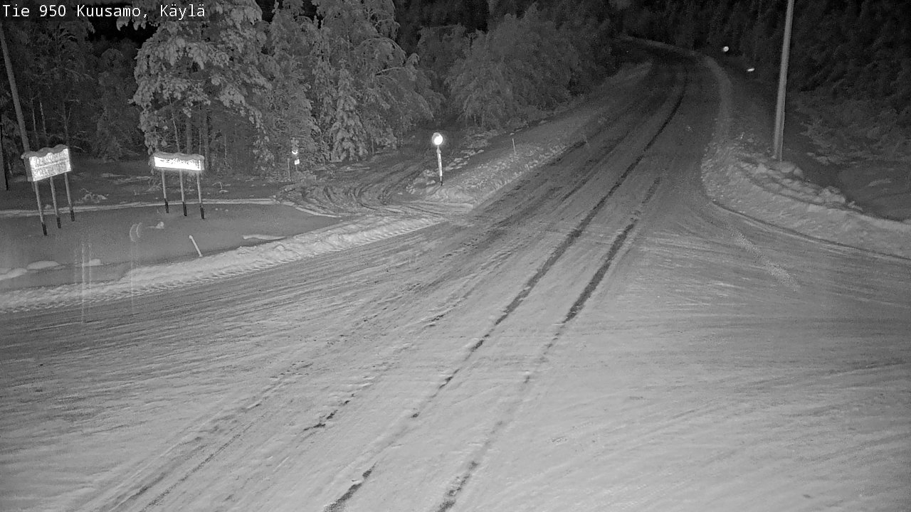 Kelikamerat Kuva Tie 950 Kuusamo, Käylä, Kuusamo, Pohjois-Pohjanmaa