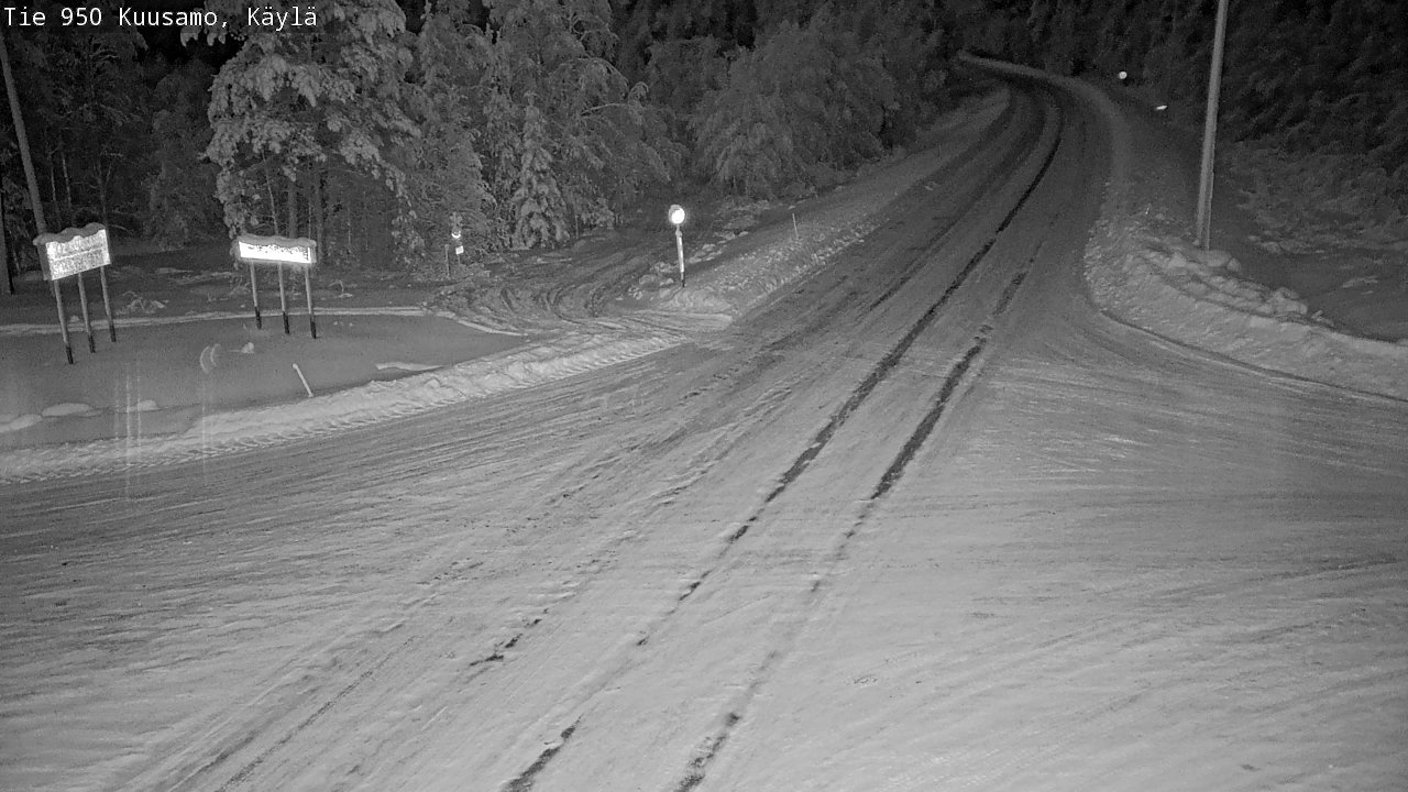 Kelikamerat Kuva Tie 950 Kuusamo, Käylä, Kuusamo, Pohjois-Pohjanmaa