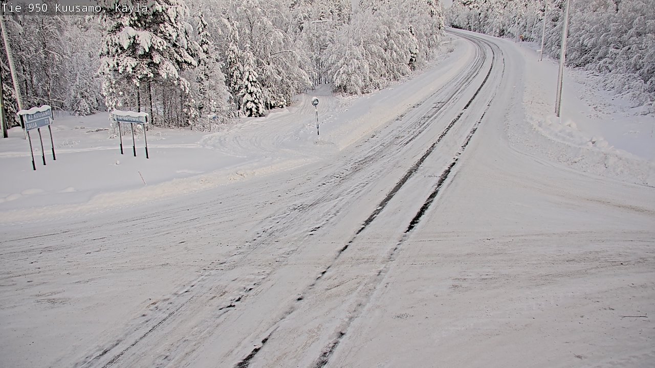 Kelikamerat Kuva Tie 950 Kuusamo, Käylä, Kuusamo, Pohjois-Pohjanmaa