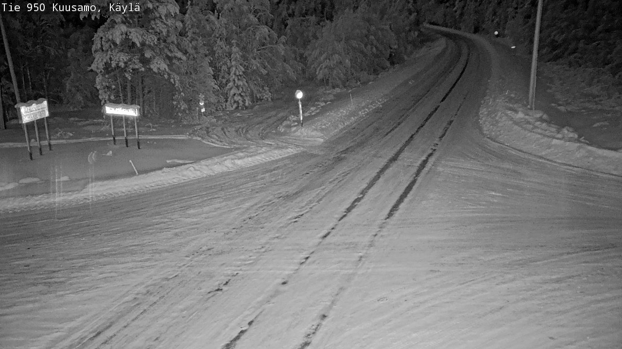 Kelikamerat Kuva Tie 950 Kuusamo, Käylä, Kuusamo, Pohjois-Pohjanmaa