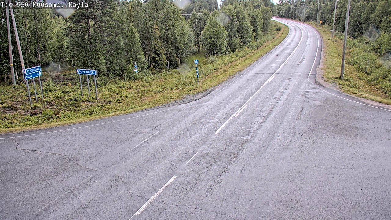 Kelikamerat Kuva Tie 950 Kuusamo, Käylä, Kuusamo, Pohjois-Pohjanmaa