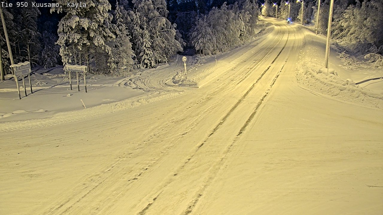Kelikamerat Kuva Tie 950 Kuusamo, Käylä, Kuusamo, Pohjois-Pohjanmaa