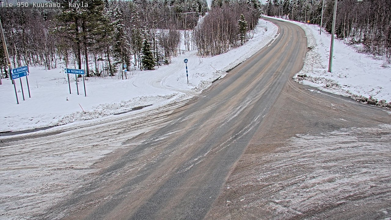Kelikamerat Kuva Tie 950 Kuusamo, Käylä, Kuusamo, Pohjois-Pohjanmaa