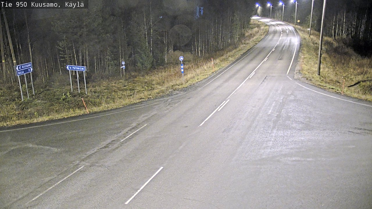 Kelikamerat Kuva Tie 950 Kuusamo, Käylä, Kuusamo, Pohjois-Pohjanmaa