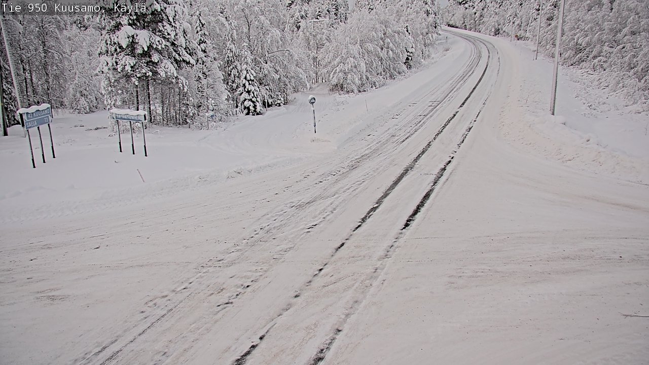Kelikamerat Kuva Tie 950 Kuusamo, Käylä, Kuusamo, Pohjois-Pohjanmaa