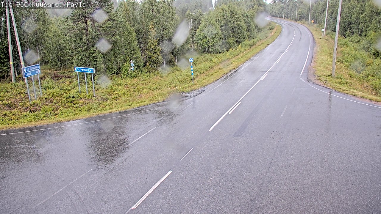 Kelikamerat Kuva Tie 950 Kuusamo, Käylä, Kuusamo, Pohjois-Pohjanmaa