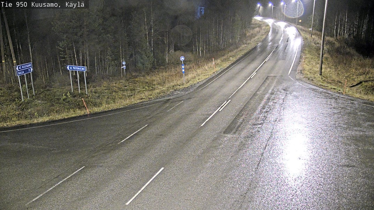 Kelikamerat Kuva Tie 950 Kuusamo, Käylä, Kuusamo, Pohjois-Pohjanmaa