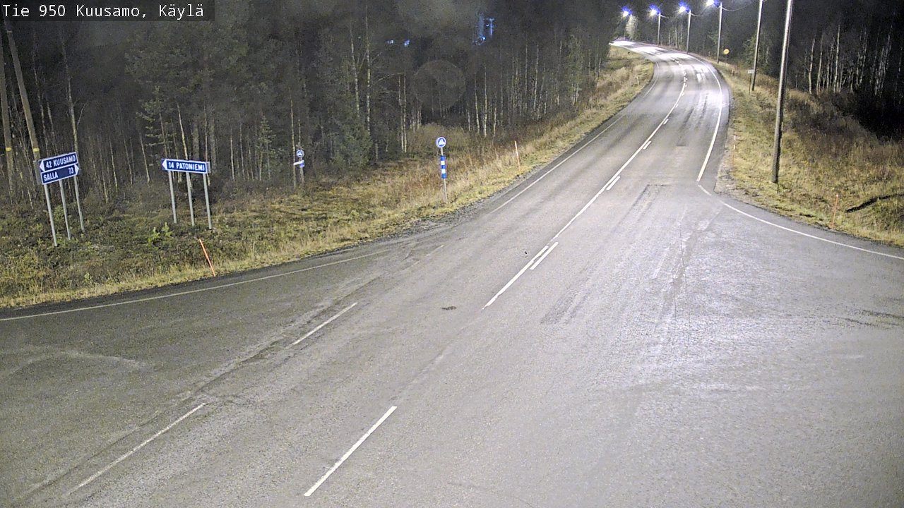 Kelikamerat Kuva Tie 950 Kuusamo, Käylä, Kuusamo, Pohjois-Pohjanmaa