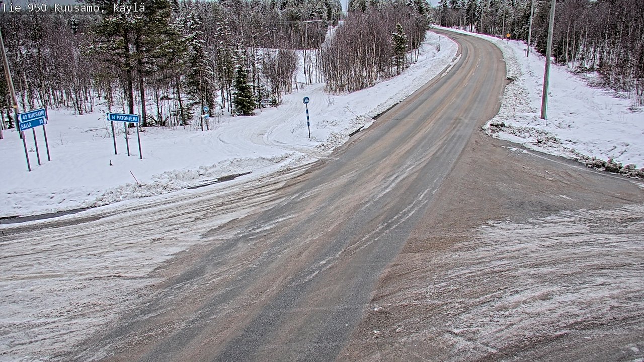 Kelikamerat Kuva Tie 950 Kuusamo, Käylä, Kuusamo, Pohjois-Pohjanmaa