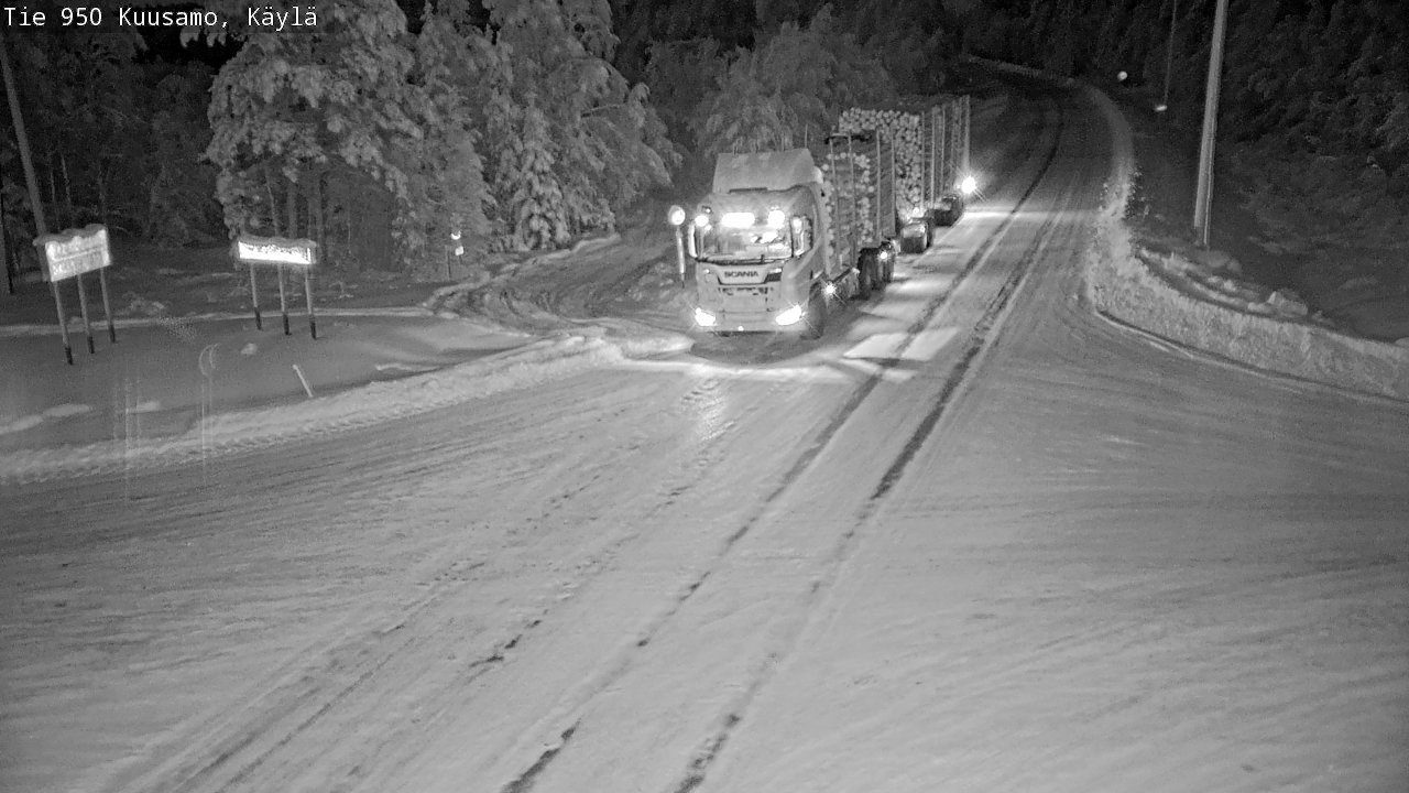 Kelikamerat Kuva Tie 950 Kuusamo, Käylä, Kuusamo, Pohjois-Pohjanmaa