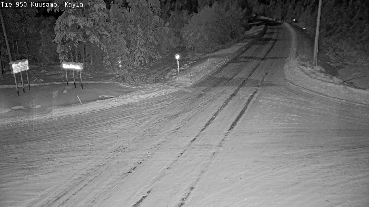 Kelikamerat Kuva Tie 950 Kuusamo, Käylä, Kuusamo, Pohjois-Pohjanmaa