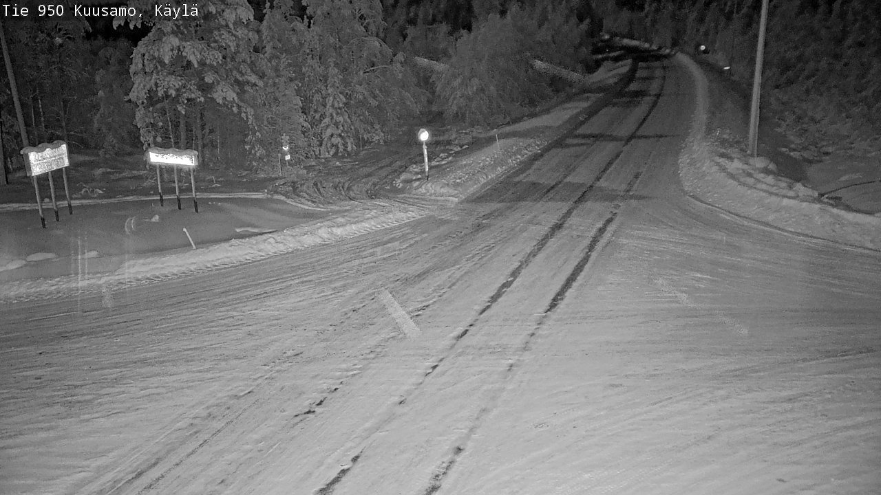 Kelikamerat Kuva Tie 950 Kuusamo, Käylä, Kuusamo, Pohjois-Pohjanmaa