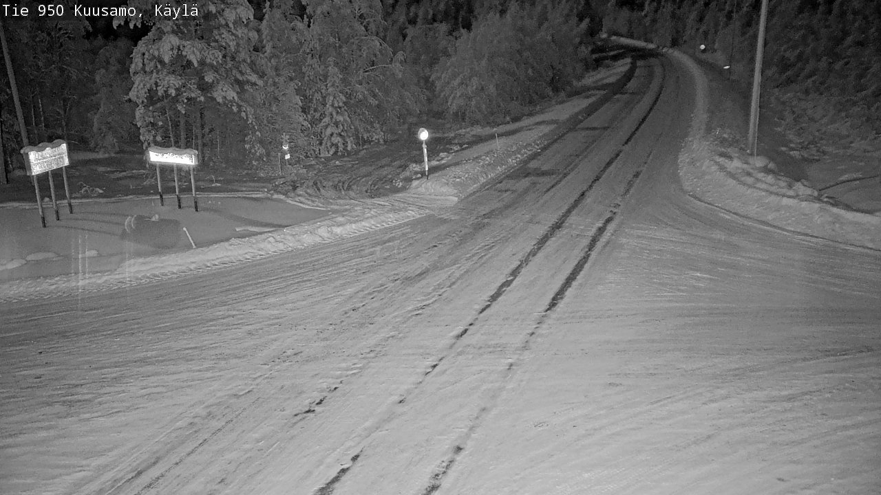Kelikamerat Kuva Tie 950 Kuusamo, Käylä, Kuusamo, Pohjois-Pohjanmaa