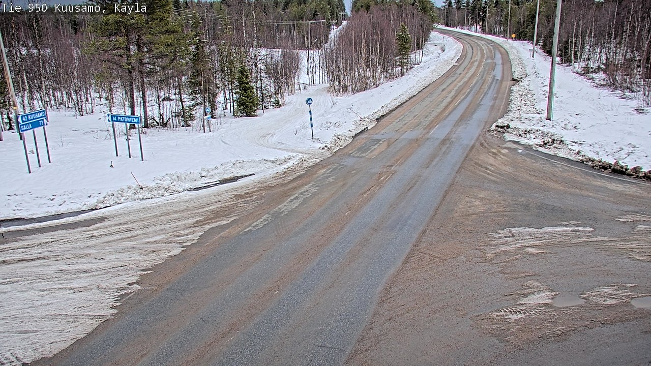Kelikamerat Kuva Tie 950 Kuusamo, Käylä, Kuusamo, Pohjois-Pohjanmaa