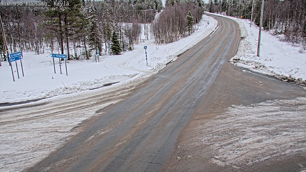 Kelikamerat Kuva Tie 950 Kuusamo, Käylä, Kuusamo, Pohjois-Pohjanmaa