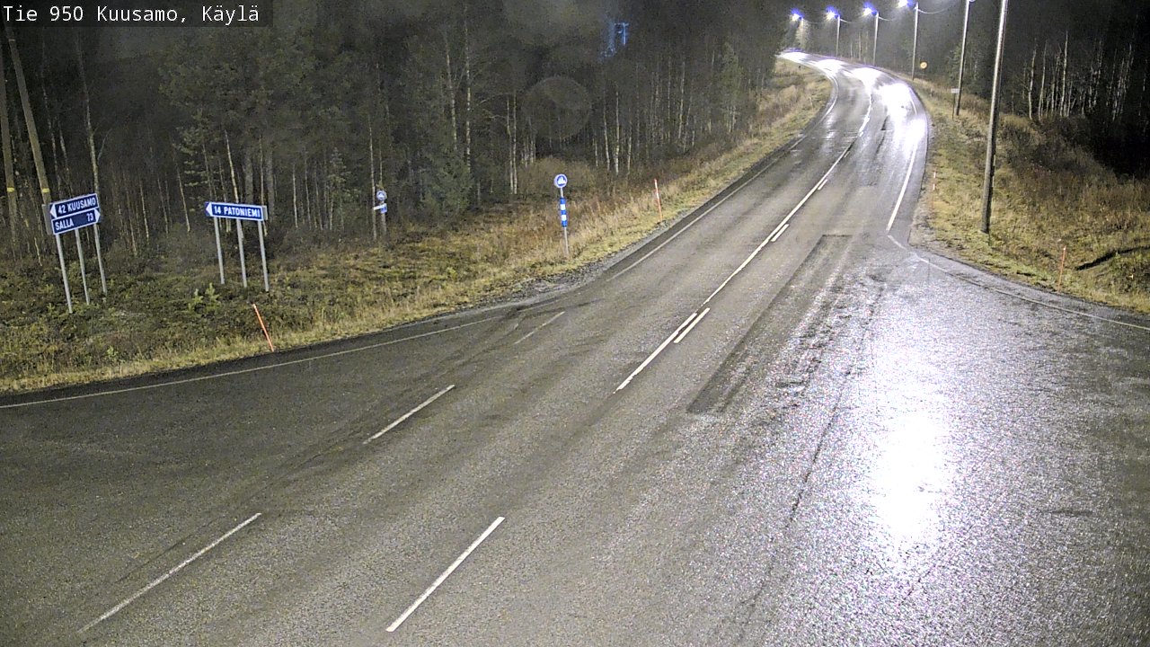 Kelikamerat Kuva Tie 950 Kuusamo, Käylä, Kuusamo, Pohjois-Pohjanmaa