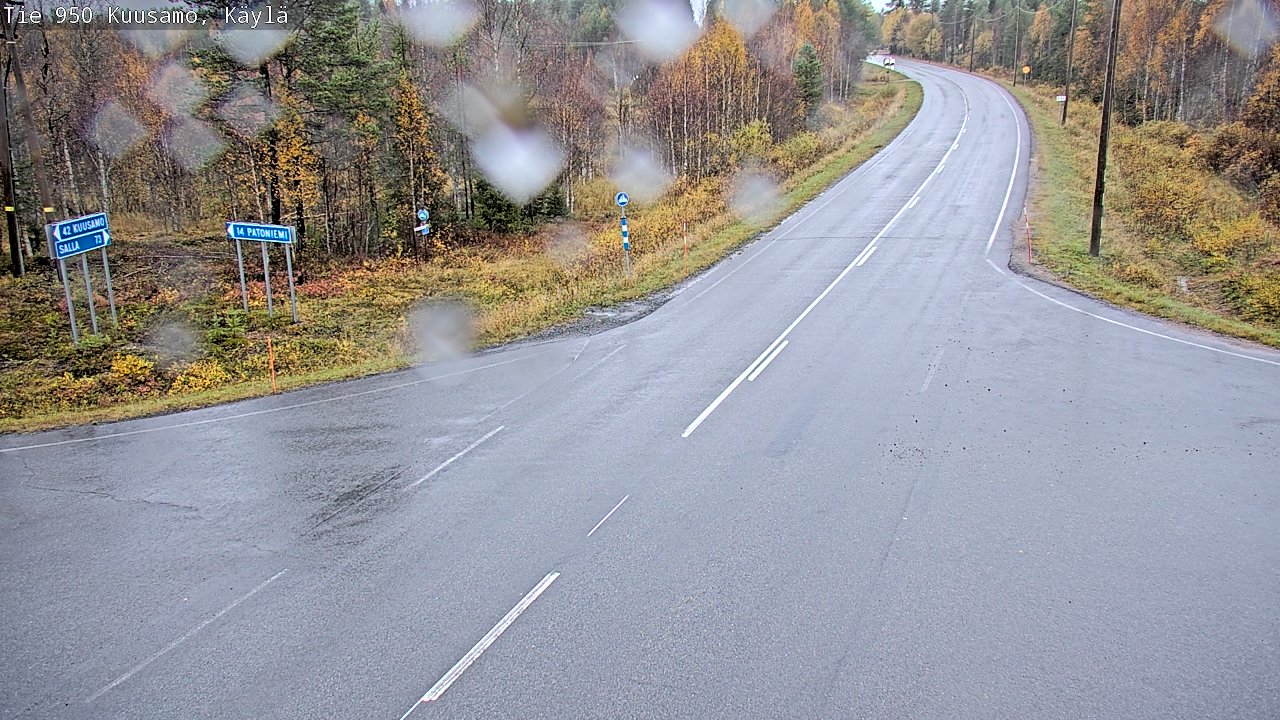 Kelikamerat Kuva Tie 950 Kuusamo, Käylä, Kuusamo, Pohjois-Pohjanmaa