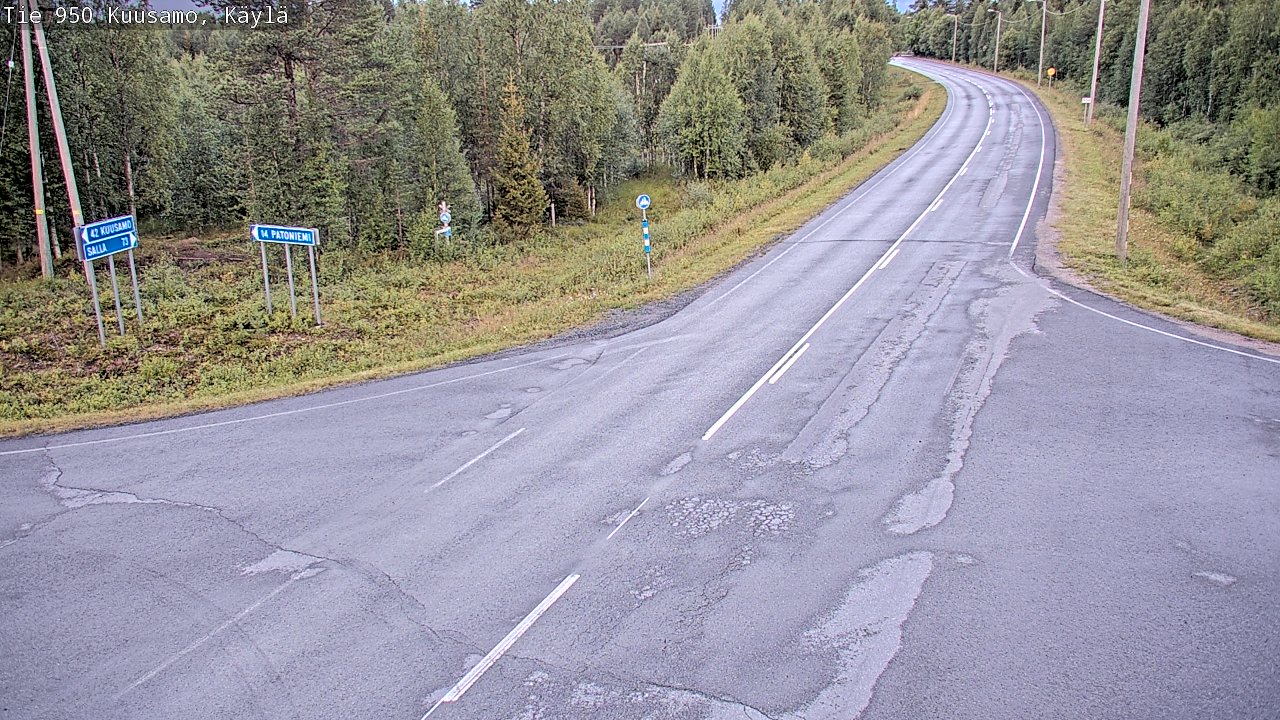 Kelikamerat Kuva Tie 950 Kuusamo, Käylä, Kuusamo, Pohjois-Pohjanmaa