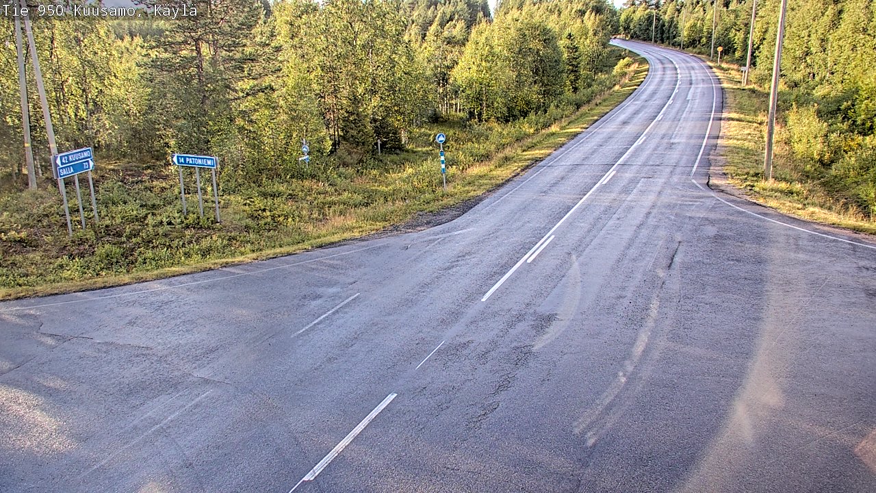 Kelikamerat Kuva Tie 950 Kuusamo, Käylä, Kuusamo, Pohjois-Pohjanmaa