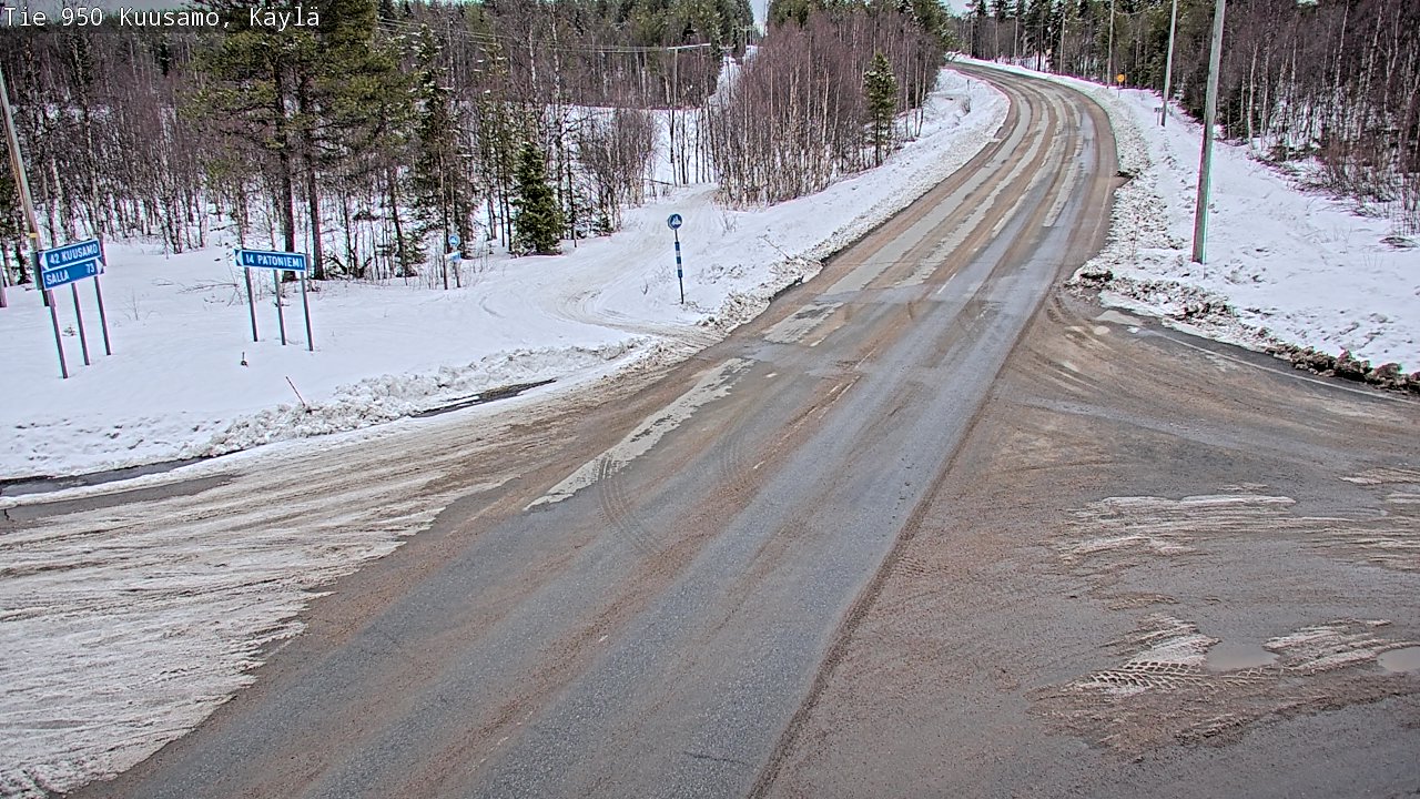 Kelikamerat Kuva Tie 950 Kuusamo, Käylä, Kuusamo, Pohjois-Pohjanmaa