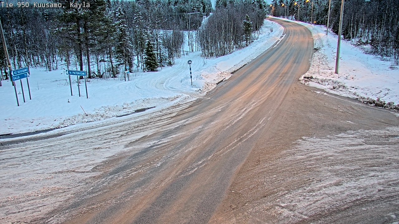 Kelikamerat Kuva Tie 950 Kuusamo, Käylä, Kuusamo, Pohjois-Pohjanmaa