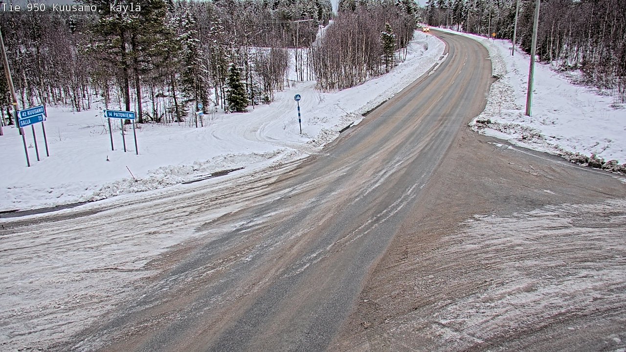 Kelikamerat Kuva Tie 950 Kuusamo, Käylä, Kuusamo, Pohjois-Pohjanmaa