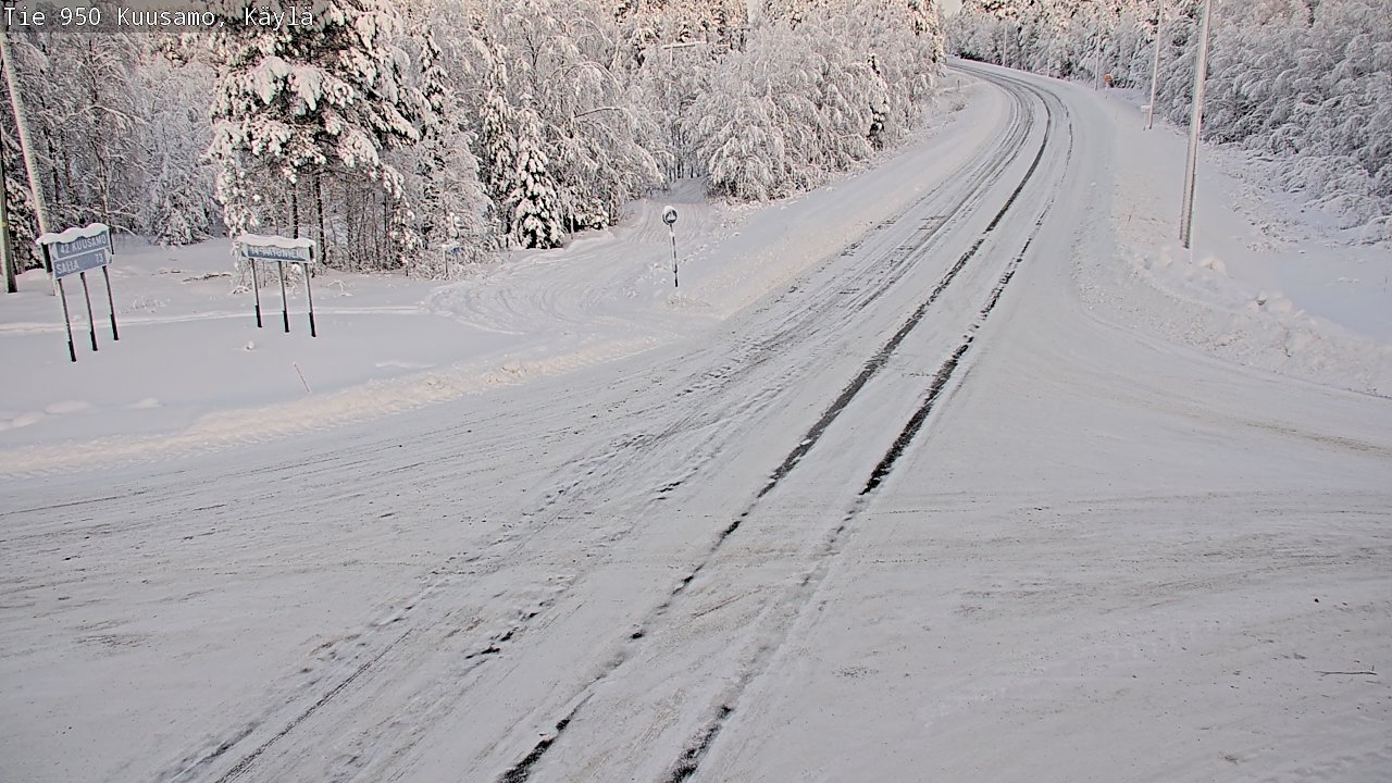 Kelikamerat Kuva Tie 950 Kuusamo, Käylä, Kuusamo, Pohjois-Pohjanmaa